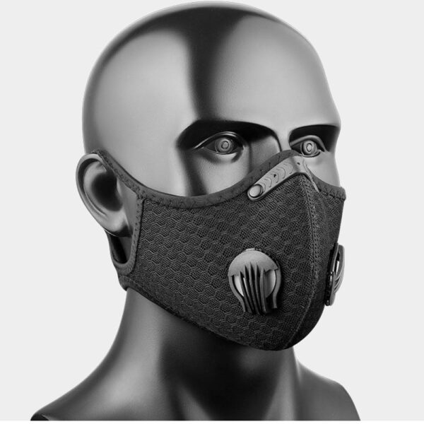 Cycling Face Mask with Filter Dust Wshable
