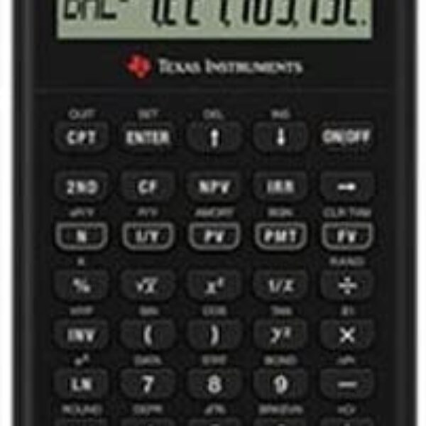 Texas Instruments BA II Plus Professional Financial Calculator IIBAPRO/CLM/1L1/D