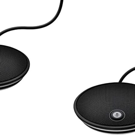 Logitech Group Expansion Microphones for Video & Audio Conferencing , Black