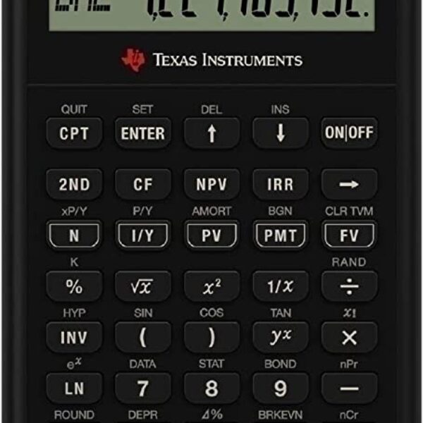 Texas Instruments BA II Plus Professional Advanced Financial Calculator
