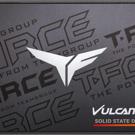 TEAMGROUP T-Force Vulcan Z 1TB SLC Cache 3D NAND TLC 2.5 Inch SATA III Internal Solid State Drive SSD (R/W Speed up to 550/500 MB/s) T253TZ001T0C101