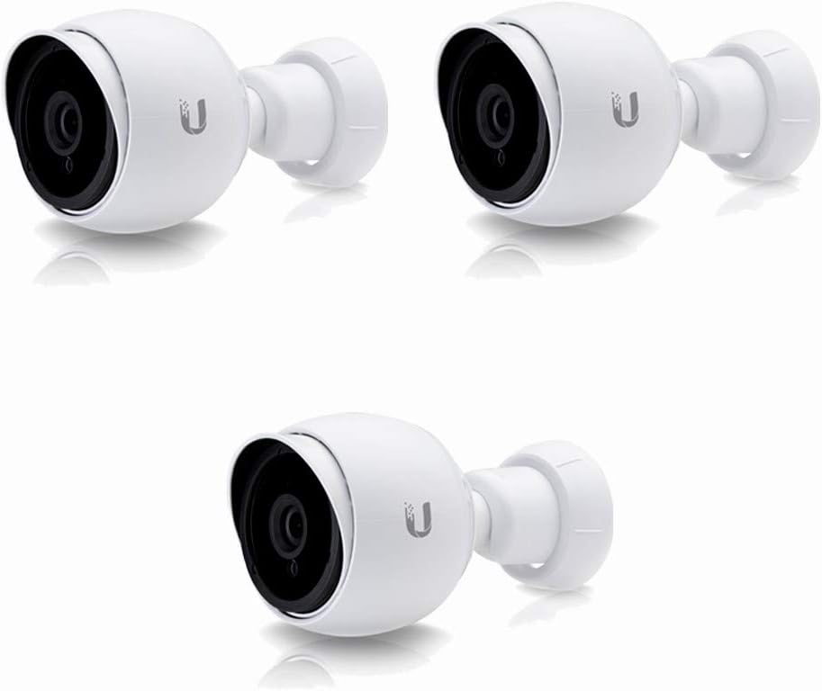 UniFi G4 Series UVC-G4-BULLET 4MP Outdoor Bullet Camera with Infrared (3-Pack)